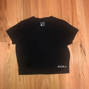 Crop KORA workout t-shirt